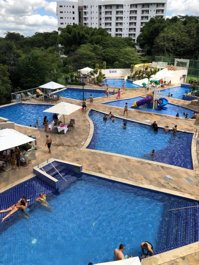 Park Veredas Do Rio Quente Flat 518 - Com Acesso Ao Rio Buitenkant foto