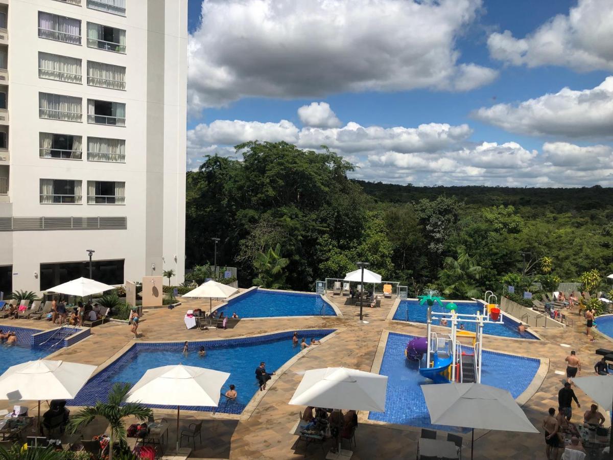 Park Veredas Do Rio Quente Flat 518 - Com Acesso Ao Rio Buitenkant foto